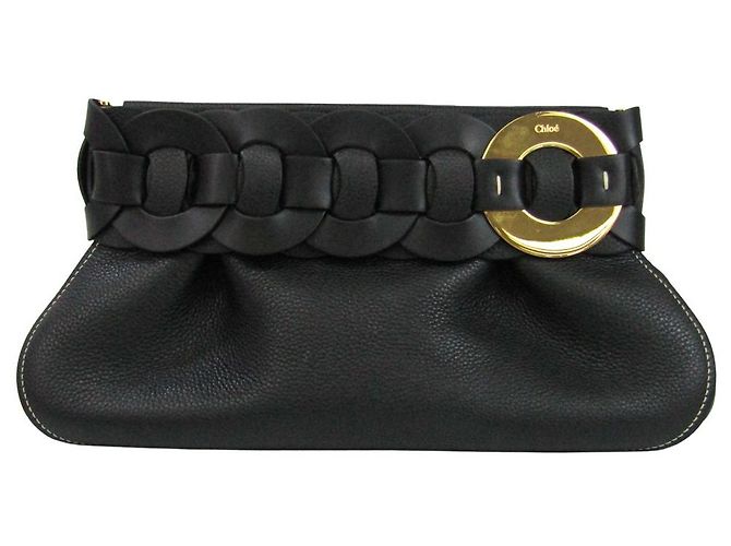 Pochette Chloé Nero Pelle