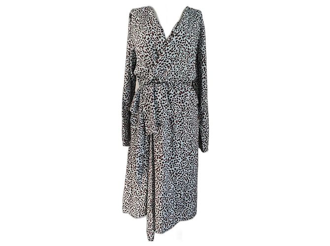 Munthe Plus Simonsen Kleid Viscose Mehrfarbig Mehrfarben