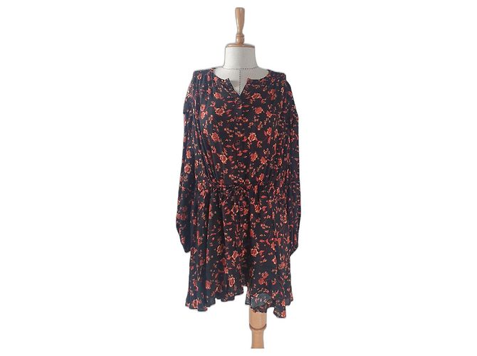Vestido Free People de viscosa Multicolor