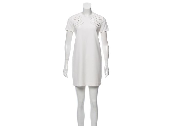 Diane Von Furstenberg Etuikleid von DvF Cecila Weiß