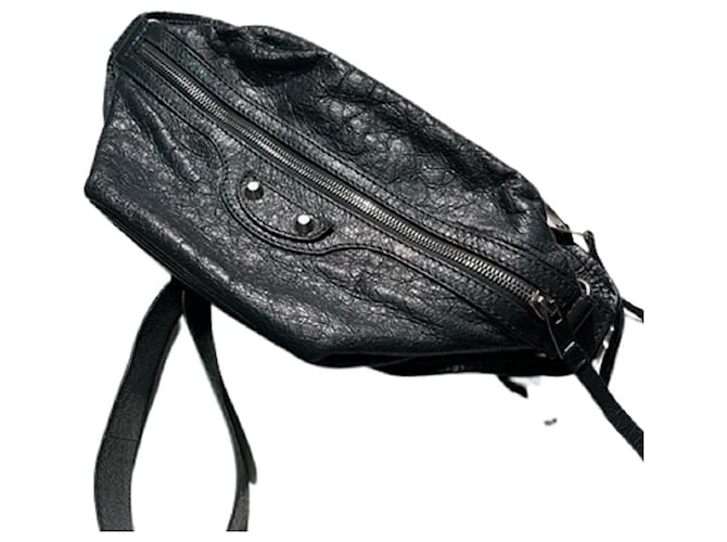 *BALENCIAGA Neolift leather bag Black  ref.542891