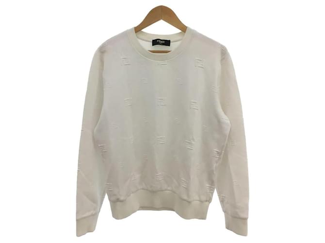 Fendi Sweaters White Polyester  ref.542897