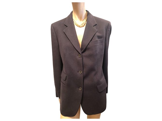 Loro Piana Kaschmir Blazer Dunkelblau