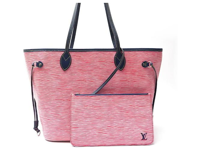 Louis Vuitton Pink Denim Neverfull