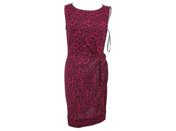 Della silk dress pattern Midnight Kiss 