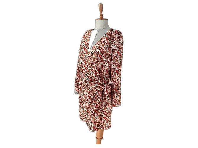 SéZane Noemia Wickelkleid Mehrfarben