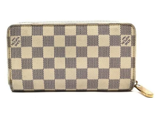 Louis Vuitton White Damier Azur Organizer Ca4182 Wallet