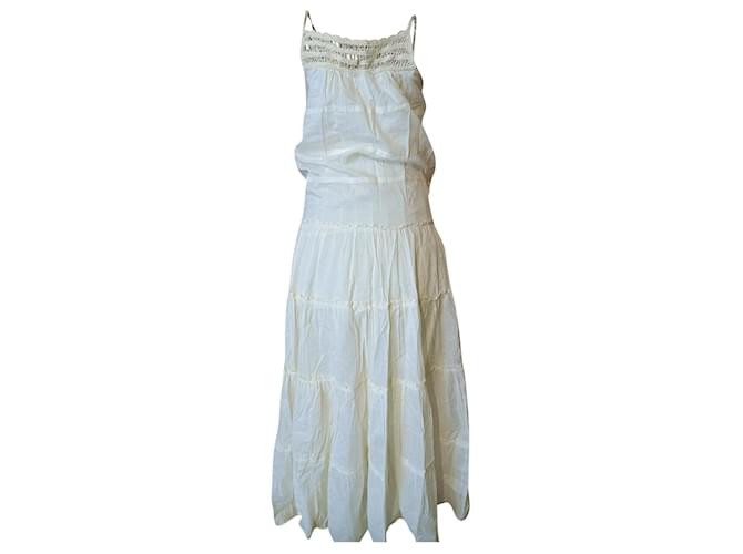 robe longue Comptoir des Cotonniers Beige  ref.544360