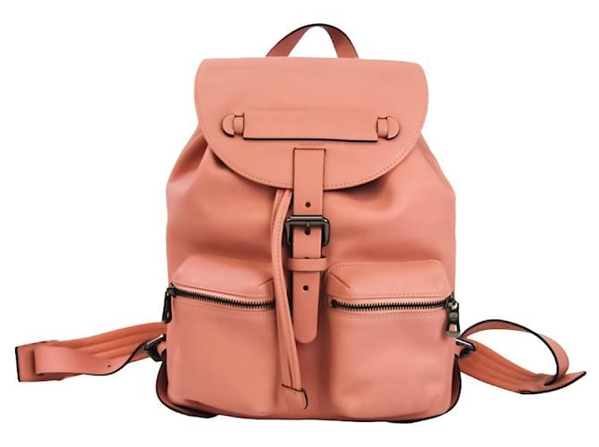 Longchamp Leather Backpacks