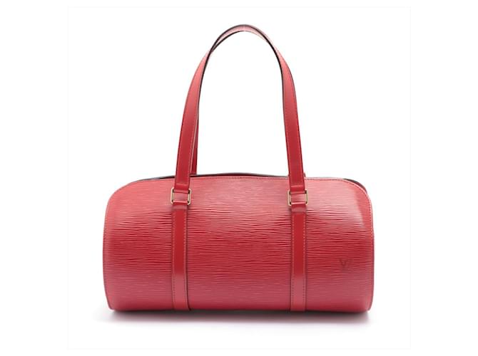 Louis Vuitton Soufflot Red Leather  ref.544737