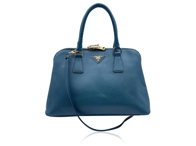 Prada Saffiano Lux Promenade Top Handle Bag
