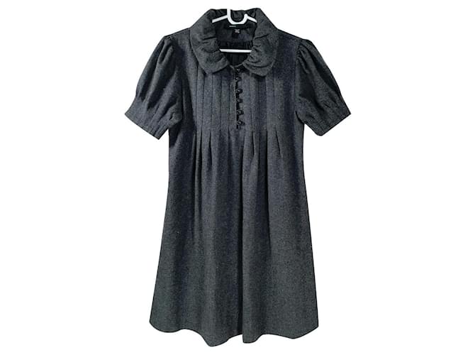 Marc Jacobs Dresses Grey Wool  ref.544946