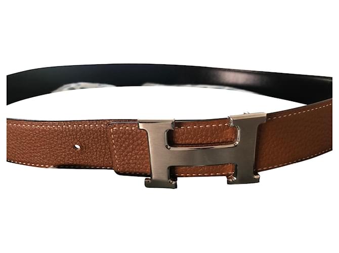 Hermès H Belt Leather  ref.545129