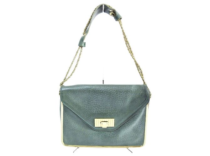 Chloé Sally Verde Pelle