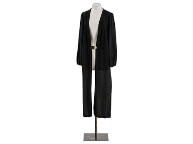 Chloé Black Jacket with Gold Hardware