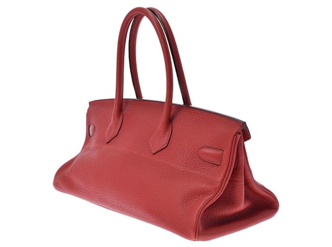 Hermès Birkin Red Leather  ref.546587