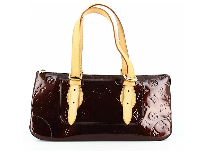 Louis Vuitton Shoulder Bag Dark red Leather  ref.546649
