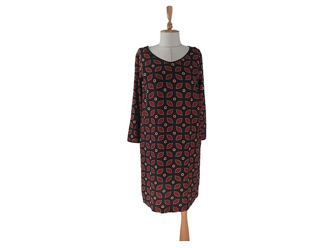 Autre Marque Vestido OTTOD'AME de viscose Multicor