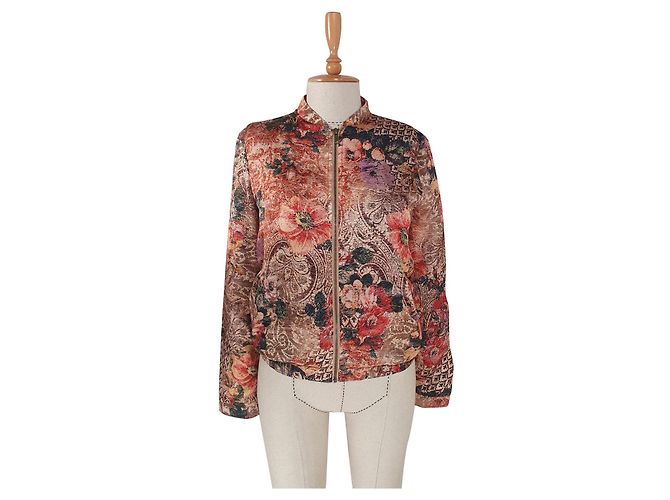 Joseph Ribkoff Blumenjacke Größe M Mehrfarben