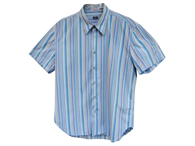 chemisette Paul Smith taille L Coton Bleu  ref.547151