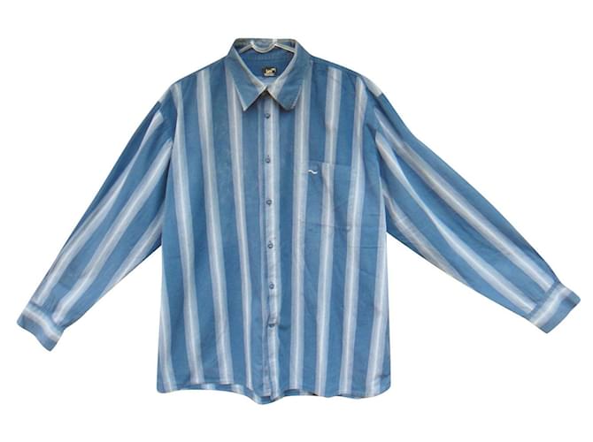 Autre Marque chemise Lee taille XXXL Coton Bleu  ref.547152