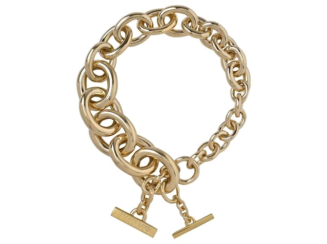 Jacquemus Le Collier Noli in Golden Brass Metallic  ref.548020