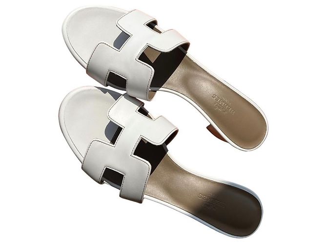 Hermès Maultiere Weiß Lammfell