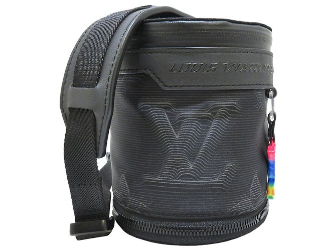Louis Vuitton Polochon Extensible Noir Multicolore