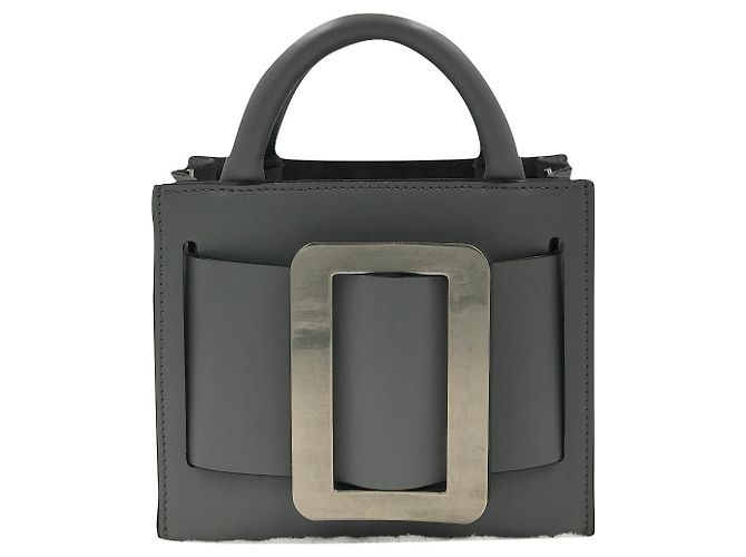 Sac à main Boyy Bobby 16 en cuir gris