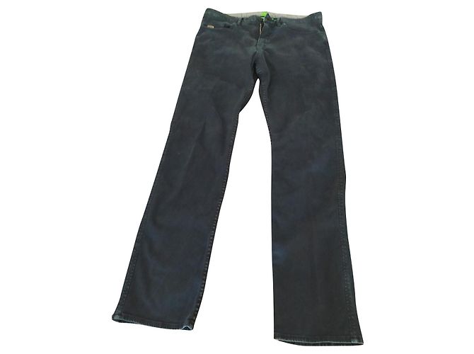 Vaqueros Slim Fit Hugo Boss Azules de Algodón