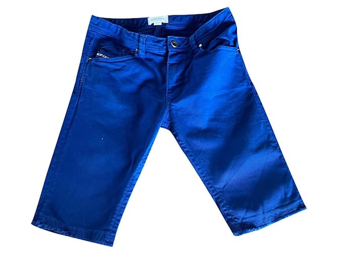 Diesel Boy Shorts Blue Light blue Dark blue Denim  ref.549334