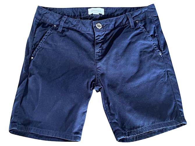 Diesel Pantalones cortos de chico Azul marino Algodón  ref.549457