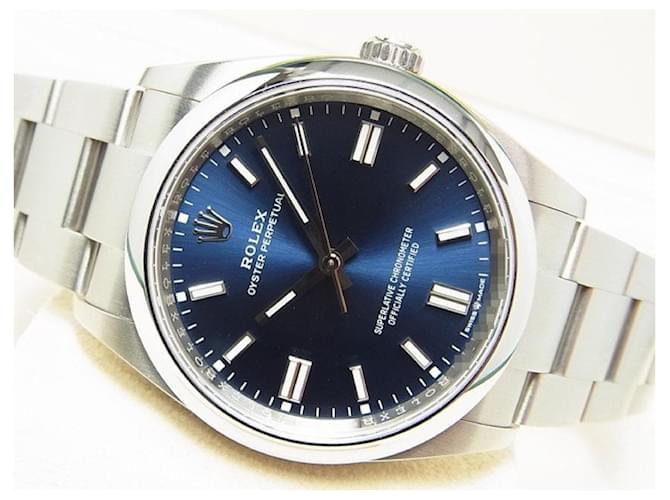 Rolex Oyster Perpetual 36 blue Ref.126000 '22 purchased Mens Steel  ref.549496