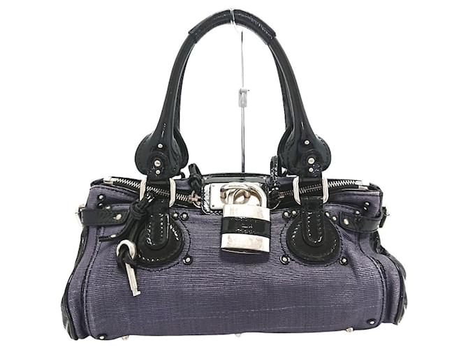 CHLOÉ PADDINGTON Purple Synthetic ref.549550 - Joli Closet CHLOÉ PADDINGTON Purple Synthetic ref.549550 - Joli Closet
