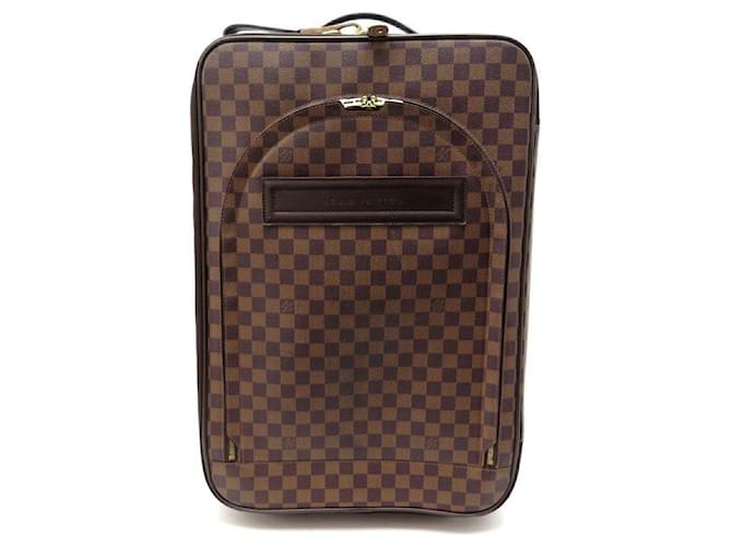 Lot - Louis Vuitton Canvas Pegase 55 Trolley Suitcase