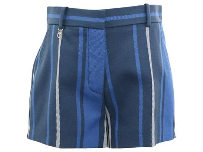 Louis Vuitton Monogram Womens Shorts, Blue, FR38 (Confirmation Required)