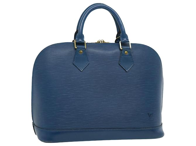 Louis Vuitton Alma Azul Couro  ref.550425