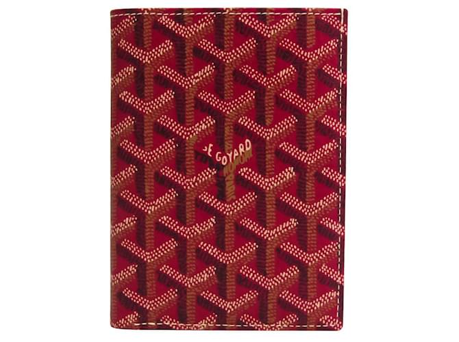 Goyard Wallet Red Leather ref.550582 - Joli Closet