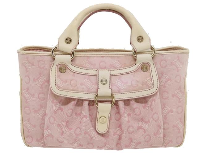 Céline Celine Boogie Pink Leinwand  ref.550668