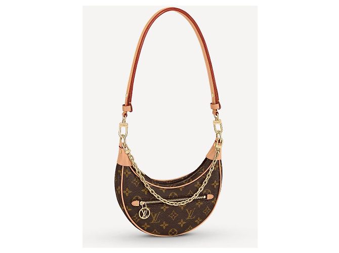 Louis Vuitton Loop Handtasche Monogram Canvas Braun