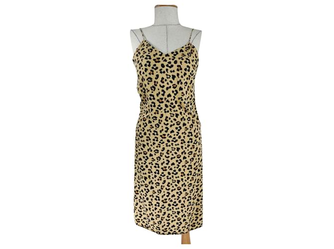 & Other Stories Dresses Multiple colors Leopard print Viscose  ref.550773