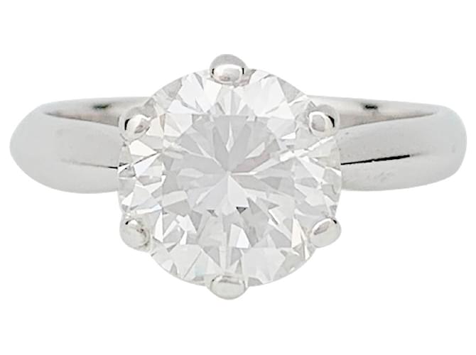 inconnue anello di diamanti 2,52 carati, in oro bianco. Diamante  ref.551373