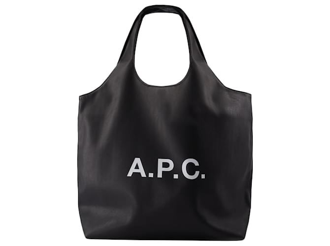 Apc Tote Ninon - A.P.C. - Synthetic Leather - Black  ref.551558