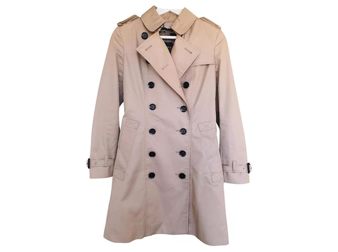 Burberry Trench coats Beige Cotton  ref.551628
