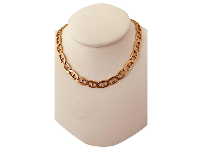 Autre Marque Chain of Anchor Golden Yellow gold  ref.551913