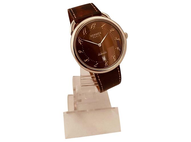 Constance Hermès Arco TGM Castanho escuro