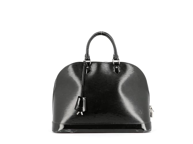 Louis Vuitton Alma Black Leather  ref.552023