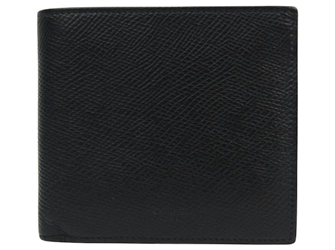 Céline Bifold wallet Black Pony-style calfskin  ref.552089