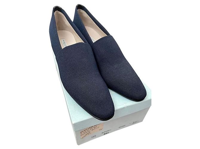 Escarpins Philippe Model Elastico bleu marine cuir Bleu foncé