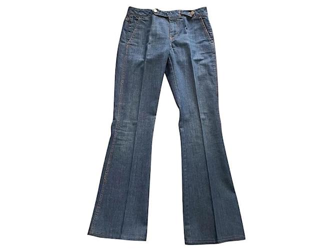 Marc Jacobs Jeans Blue Cotton  ref.552170